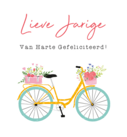 Lieve jarige, gefeliciteerd