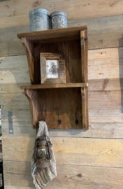 Houten wandrek / kapstok