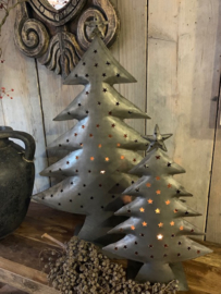 Xmas tree antique steel