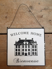 Tekstbord Welcome Home