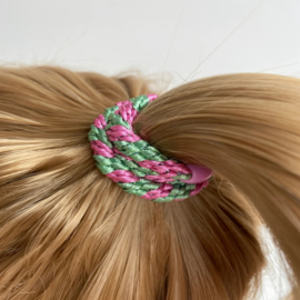 Kknekki elastiek Grass Green-Bubblegum