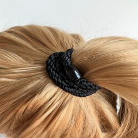 Kknekki  haarelastiek Black