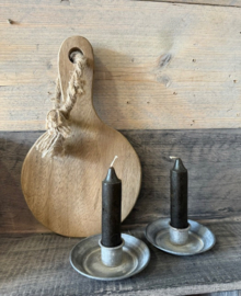 Zinken kandelaar