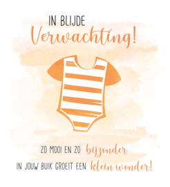 Kaart in blijde verwachting