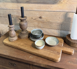 Houten  plank  - tapasplank met handgreep