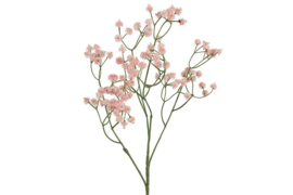 Kunsttak  Gypsophila zalm / roze