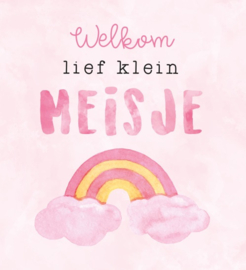 Welkom lief klein meisje