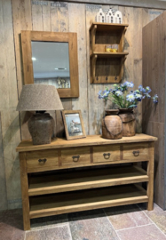 Mooie grote sidetable / dressoir met lades en onderblad