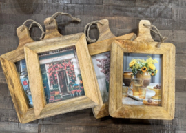 Houten fotolijst / Hanging photoframe