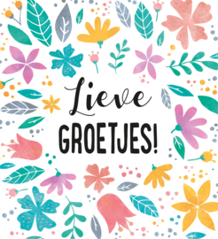 Lieve groetjes