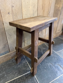 Houten bankje / krukje 40 cm