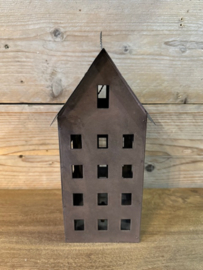 Metalen huisje brown
