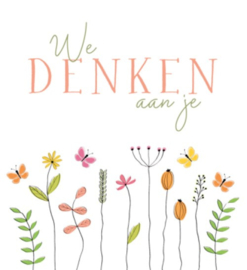 We denken aan je
