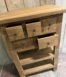 Teak kastje met lades