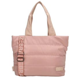 Zebra trend puffer bag Elske  M