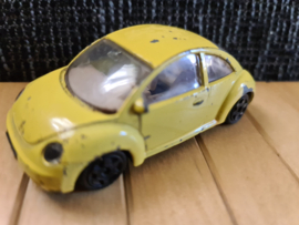 Volkswagen Beetle geel Burago gebruikte toestand