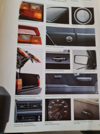 Audi 80 folder uit 8-1984 incl technische gegevens lijst en prijslijst