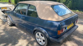 Volkswagen Golf 1 cabrio GLS bj 1984 1.6 apk 6-2024 opknapper verkocht