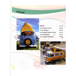 Boek "De VW bus van toen tot nu" (hardcover) 224 bladzijde tijdelijk uitverkocht