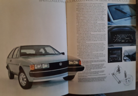 Volkswagen Scirocco 2 1981 introductie folder voor de USA