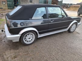 Volkswagen Golf 1 cabrio bj 1990 two tone 1.8 injectie Sonnerland kap Verkocht
