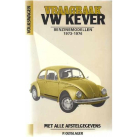 Vraagbaak Volkswagen Kever Olyslager 1973 -1976