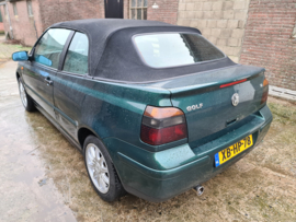 Volkswagen Golf 4 cabrio bouwjaar 25-09-1998 verkocht