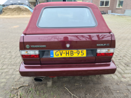 Vollswagen Golf 1 cabrio bj nw Sonerland kap geheel uitgevoerd als nieuw type  1800 injektie Verkocht