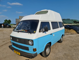 Volkkswagen T3 camper bouwjaar 1984  cc turbo diesel 5 bak verkocht