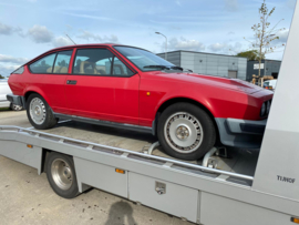 Alfa Romeo GTV 2.5 6 cilinder bj 1981 Verkocht