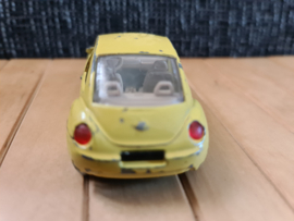 Volkswagen Beetle geel Burago gebruikte toestand