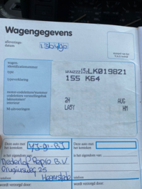 Volkswagen Golf cabrio bj 1990 1.8 injektie nw apk Sonnerland dak verkocht