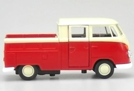 Volkswagen T1 pick Up merk Welly rood wit doka