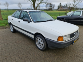 Audi 80 bouwjaar 11-03-1991 1600 benzine  134600 apk 1-2023 verkocht