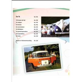 Boek "De VW bus van toen tot nu" (hardcover) 224 bladzijde tijdelijk uitverkocht