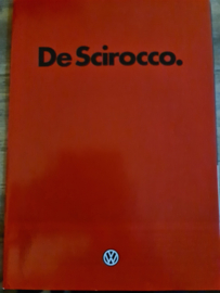 Volkswagen Scirocco 2 folder 1-1982 incl technische gegevens lijst