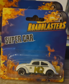 Volkswagen Kever wit Roadmasters  Super Car schaal 1 op 64