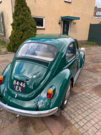 Net binnen Volkswagen Kever 1968 verkocht