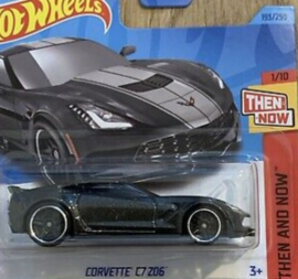 Hot Wheels Chevrolet Corvette C7 206 schaal 1 op 64