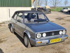 Volkswagen Golf 1 GLS cabrio bj 1988 Sonnenland dak geheel origineel verkocht