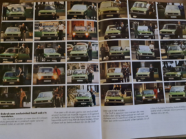 Volkswagen Golf 1 folder alle type ook gti 1-1982