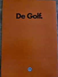 Volkswagen Golf 1 folder alle type ook gti 1-1982