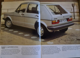 Volkswagen Golf 1 folder alle type ook gti 1-1982