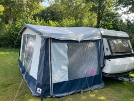 Hobby 420 bj 1989 incl Dorema voortent luifel en uitbouw verkocht
