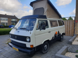 Volkswagen T3 Westfalia Joker 4 pers bj 1981 verkocht