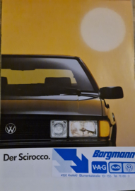 Volkswagen Scirocco 2 GT2 & Scala folder bj 1-1990 duits