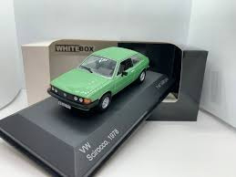 Volkswagen Scirrocco 1 1980 Whitebox groen schaal 1 op 43