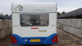 Knaus Blue Line type 450 5 persoons bj 2001 top staat Dorema voortent luifel en uitbouw verkocht