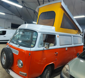 Volkswagen T2 ab Westfalia Bouwjaar 1972 verkocht