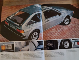 Volkswagen Scirocco 2 folder 1-1982 incl technische gegevens lijst